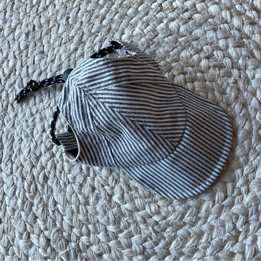 Stripped Dog Baseball Cap